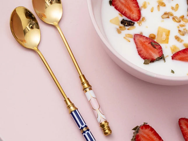 Linguriță aurii pentru Cafea și Desert ShineSpoon