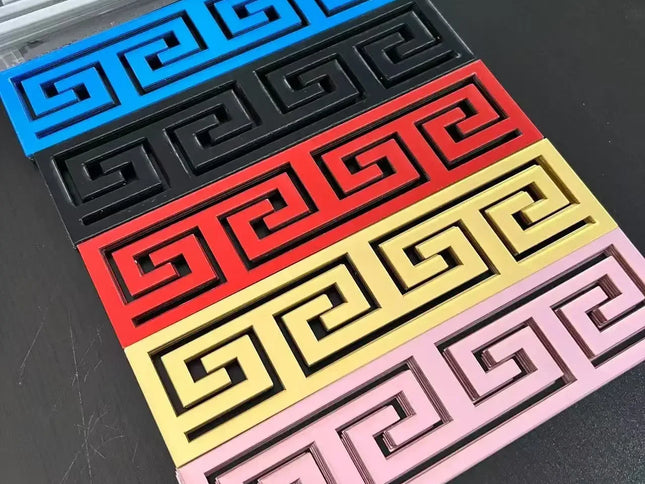 Autocolante Oglinzi Acrilice pentru Decoratiuni, 10 Bucăți, 20x5cm, Ideal pentru Oglinzi, Colțuri, Linii de Delimitare și Decorarea Peretilor