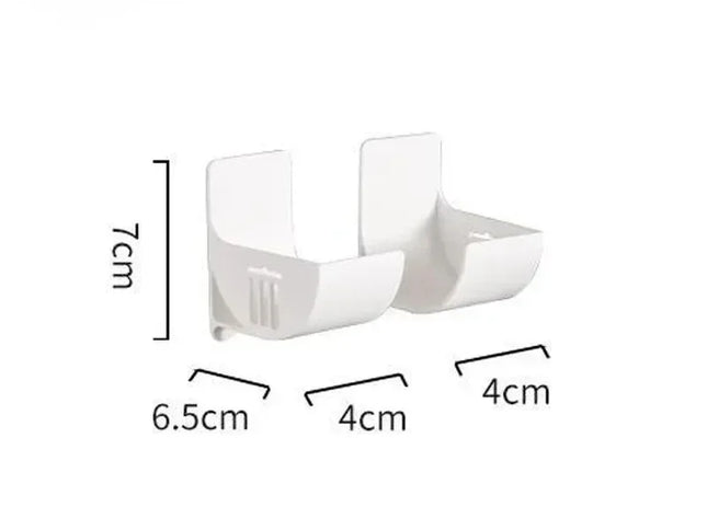 Set 16 Suporturi pentru Depozitare accesorii, Fără Găurire – Montabile pe Perete pentru Bucătărie, Baie sau Dormitor