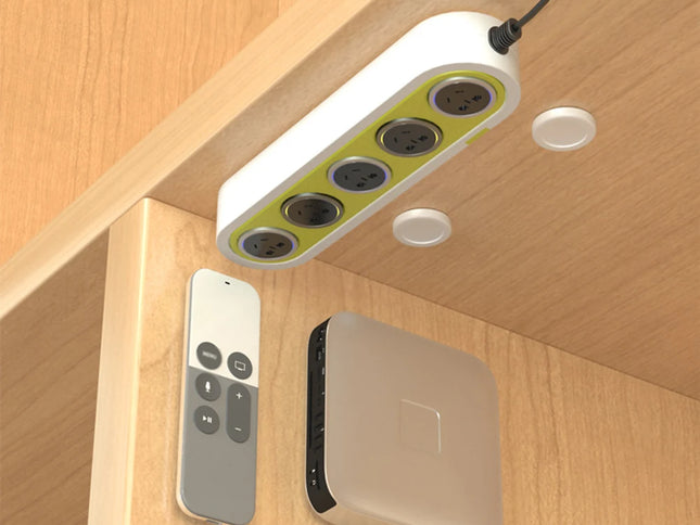 Suport magnetic puternic: Organizator pentru telecomenzi și unelte, montare pe perete