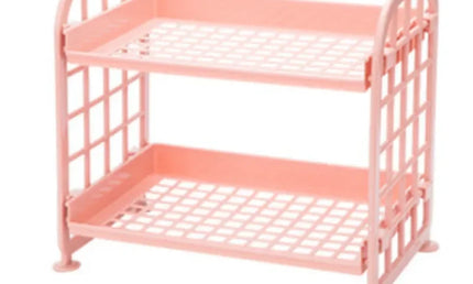 Raft organizator pentru depozitare cu 2 niveluri