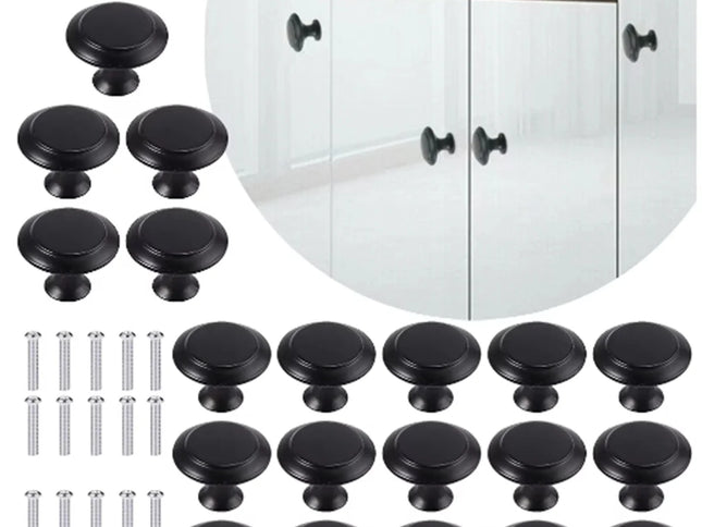 Mâner Rotund din Oțel Inoxidabil pentru Sertare și Uși - Design Minimalist