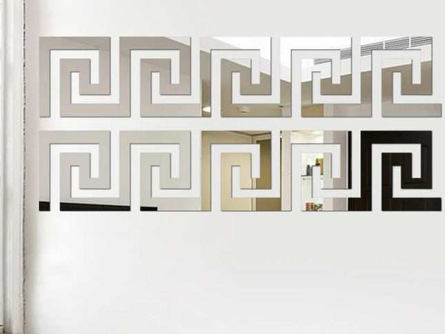 Bandă Decorativă Acrilică cu Efect de Oglindă