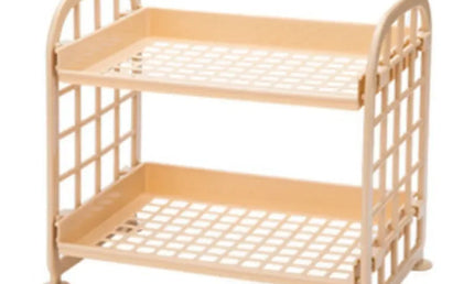 Raft organizator pentru depozitare cu 2 niveluri