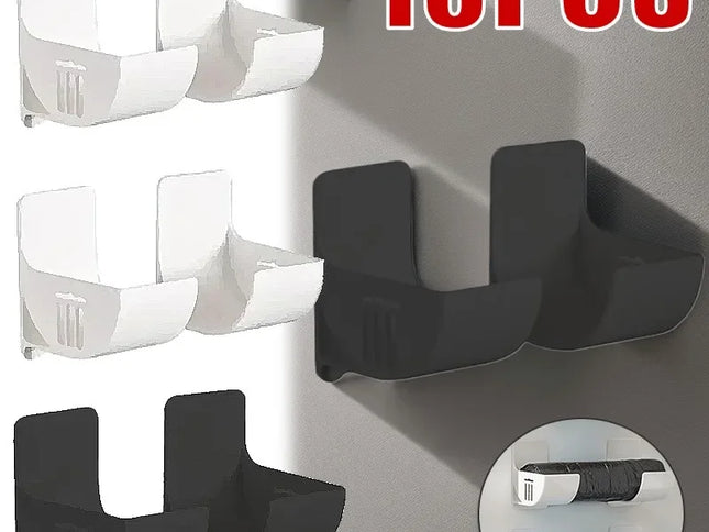 Set 16 Suporturi pentru Depozitare accesorii, Fără Găurire – Montabile pe Perete pentru Bucătărie, Baie sau Dormitor