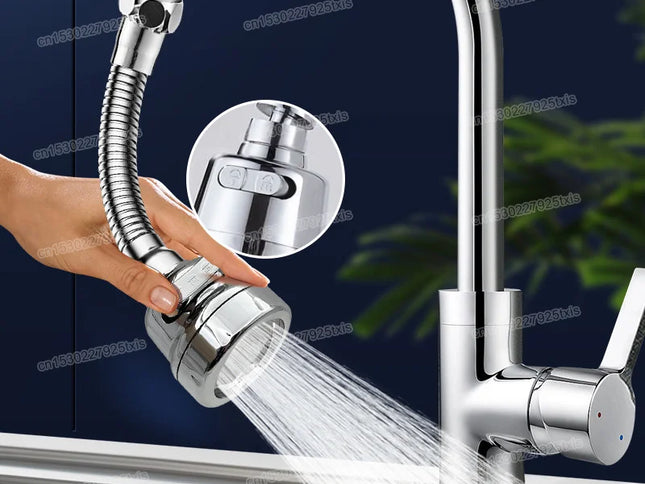 Extensor Rotativ pentru Robinet - Economizor de Apă cu 2/3 Moduri