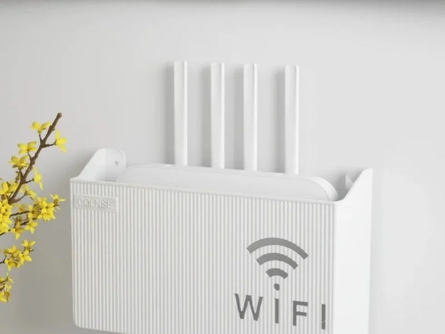 Suport Mască de Perete din Plastic ABS pentru mascare Router WiFi