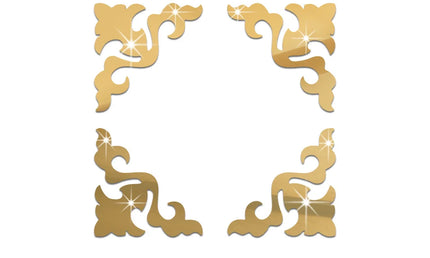 Sticker Decorativ pentru Mobilier - Oglindă 3D Autocolantă