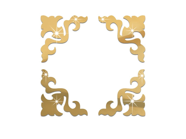 Sticker Decorativ pentru Mobilier - Oglindă 3D Autocolantă