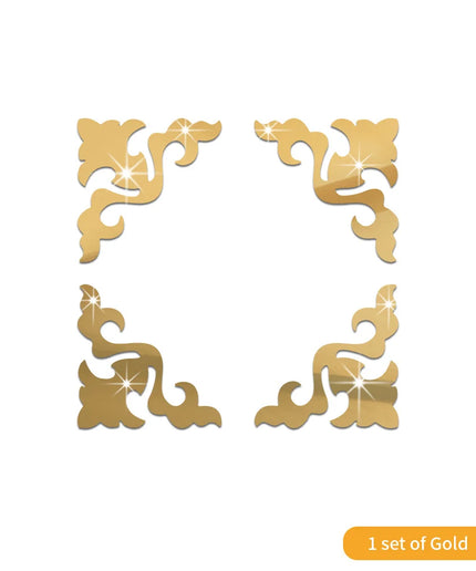 Sticker Decorativ pentru Mobilier - Oglindă 3D Autocolantă