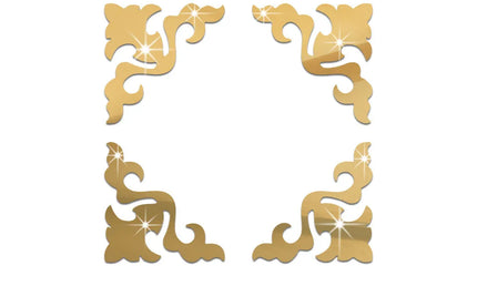 Sticker Decorativ pentru Mobilier - Oglindă 3D Autocolantă