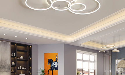 ModernoGlow – Lustră LED cu Design Elegant pentru Interior