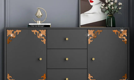 Sticker Decorativ pentru Mobilier - Oglindă 3D Autocolantă