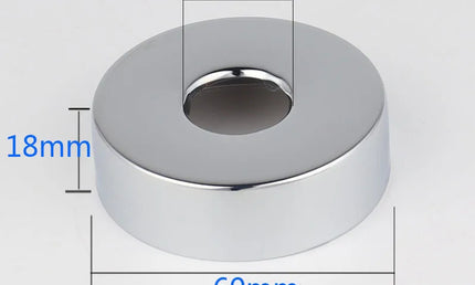Set de 2 Capace Decorative pentru Robinet, Oțel Inoxidabil, Compatibilitate Universală 1/2" și 3/4", Accesorii pentru Baie și Bucătărie