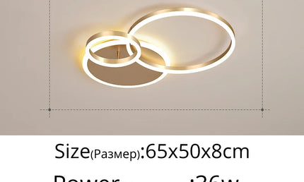 ModernoGlow – Lustră LED cu Design Elegant pentru Interior