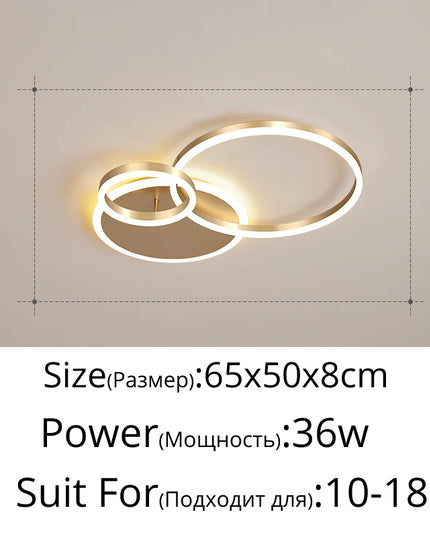 ModernoGlow – Lustră LED cu Design Elegant pentru Interior