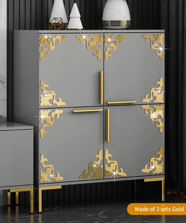 Sticker Decorativ pentru Mobilier - Oglindă 3D Autocolantă