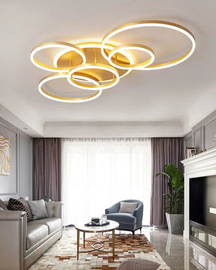 ModernoGlow – Lustră LED cu Design Elegant pentru Interior