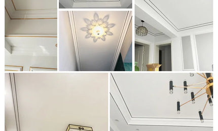 Bandă Decorativă PVC 5M Autoadezivă – Ideală pentru Pereți, Tavan, Mobilier, Plăci Ceramice și Margini, Culoare Aurie