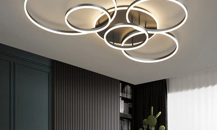 ModernoGlow – Lustră LED cu Design Elegant pentru Interior