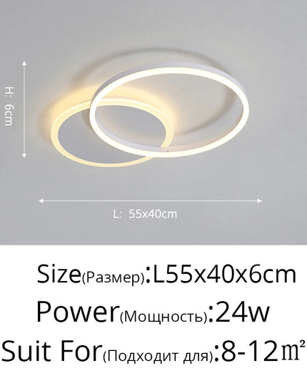 ModernoGlow – Lustră LED cu Design Elegant pentru Interior