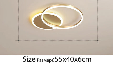 ModernoGlow – Lustră LED cu Design Elegant pentru Interior