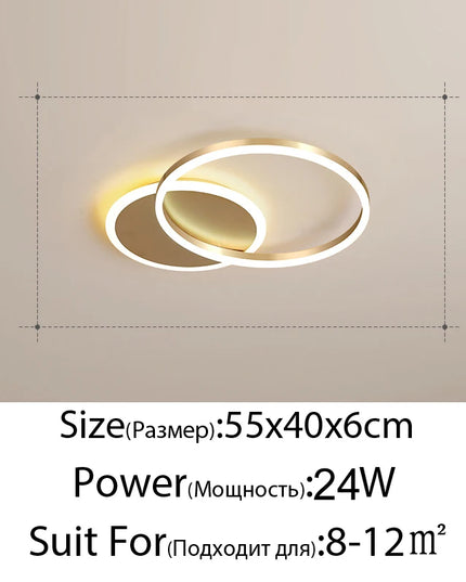ModernoGlow – Lustră LED cu Design Elegant pentru Interior