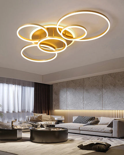 ModernoGlow – Lustră LED cu Design Elegant pentru Interior