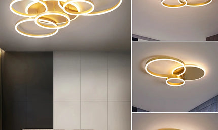 ModernoGlow – Lustră LED cu Design Elegant pentru Interior