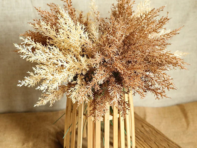 Buchet Artificial din Flori din Plastic pentru Decor