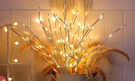 Ramură LED pentru Decorațiuni Festive BirchLight