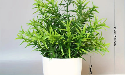 Plantă artificială în ghiveci