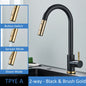 TIP A Auriu Negru