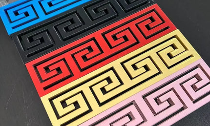 Autocolante Oglinzi Acrilice pentru Decoratiuni, 10 Bucăți, 20x5cm, Ideal pentru Oglinzi, Colțuri, Linii de Delimitare și Decorarea Peretilor