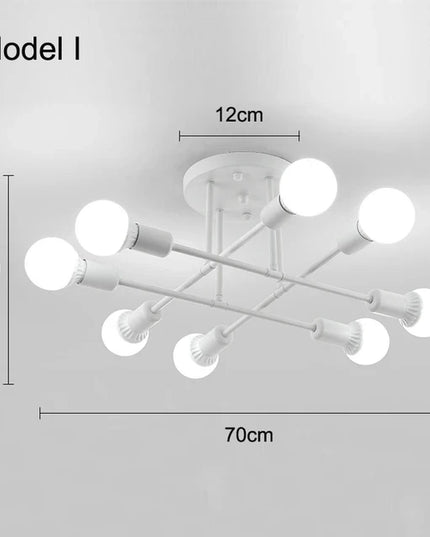 Lampă Suspendată Minimalistă, pentru Dormitor și Living