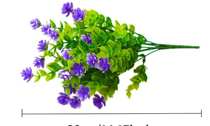 Buchet de Flori Artificiale Rezistente la UV - Decorațiuni Elegante pentru Interior și Exterior