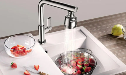 Adaptor Multifuncțional pentru Robinet - Filtru Rotativ 360° cu Economizor de Apă