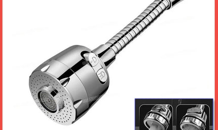 Extensor Rotativ pentru Robinet - Economizor de Apă cu 2/3 Moduri