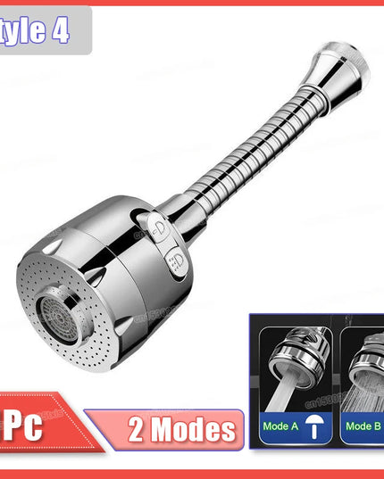 Extensor Rotativ pentru Robinet - Economizor de Apă cu 2/3 Moduri
