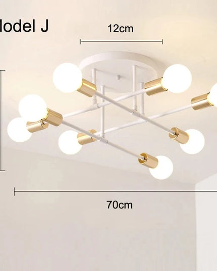 Lampă Suspendată Minimalistă, pentru Dormitor și Living
