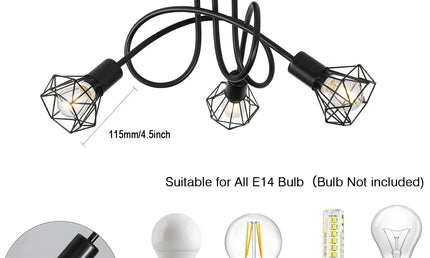 Lampă Spider Modernă pentru Tavan – Stil și Eleganță pentru Casa Ta