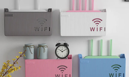 Suport Mască de Perete din Plastic ABS pentru mascare Router WiFi