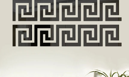 Bandă Decorativă Acrilică cu Efect de Oglindă