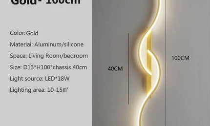 Aplica LED Modernă Minimalistă – Lumină de Perete pentru Dormitor și Living