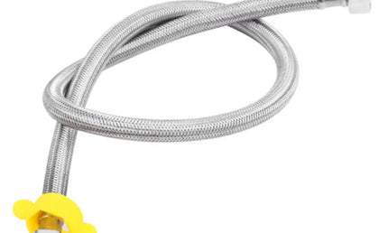 Furtun Flexibil Antiexplozie din Oțel Inoxidabil – 1/2 Inch, 30/50cm, Pentru Bucătărie și Baie