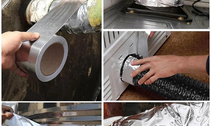 Bandă Aluminiu Termorezistentă