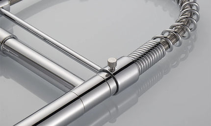 Baterie de bucătărie cu duș extractibil – design arc înalt, monocomandă