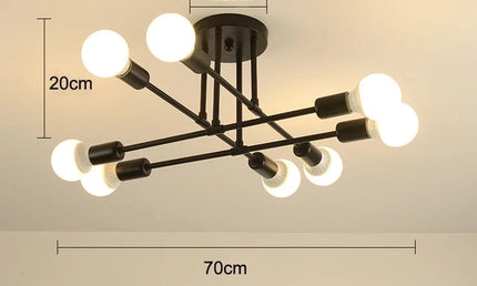 Lampă Suspendată Minimalistă, pentru Dormitor și Living