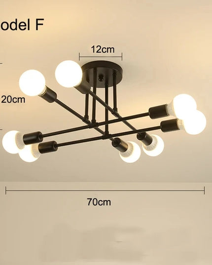 Lampă Suspendată Minimalistă, pentru Dormitor și Living