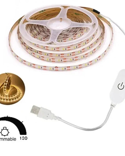 Bandă LED USB reglabilă și flexibilă